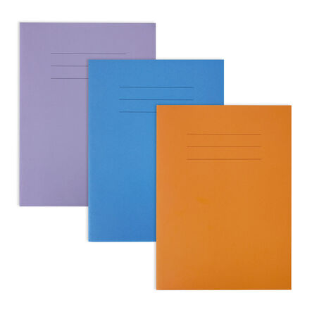 A4 Choice Exercise Book 8mm Ruled Margin 64pg  hi\-res